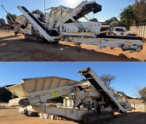Terex Pegson 1,000 SR Crusher