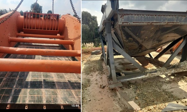 Vibromax Dewatering Sand screen