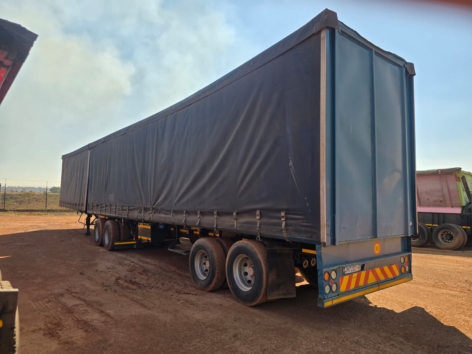 2004 SA Truck Bodies Tautliner Link Trailer