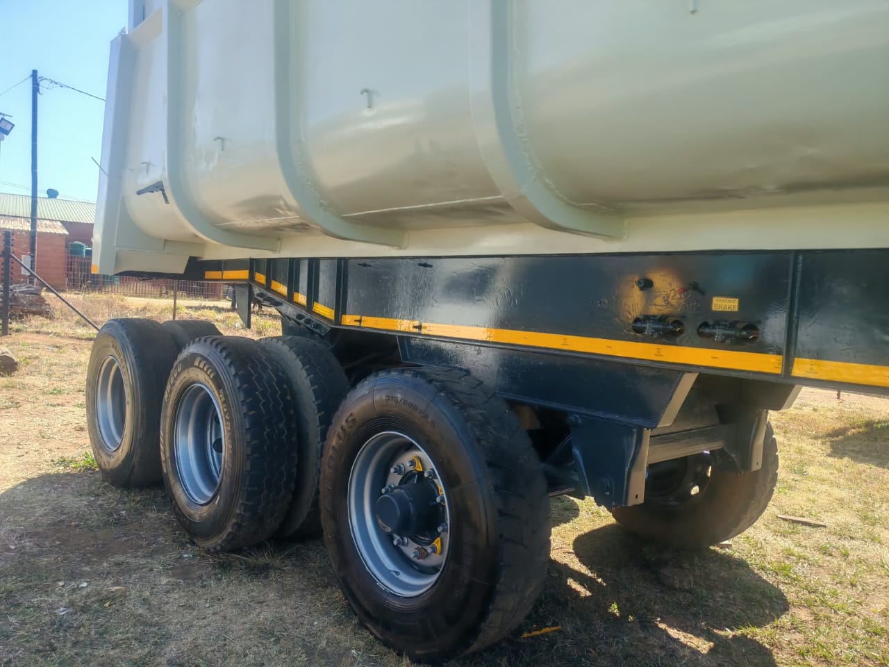 Phillips Sloper Back Tipper Tri axle Trailer