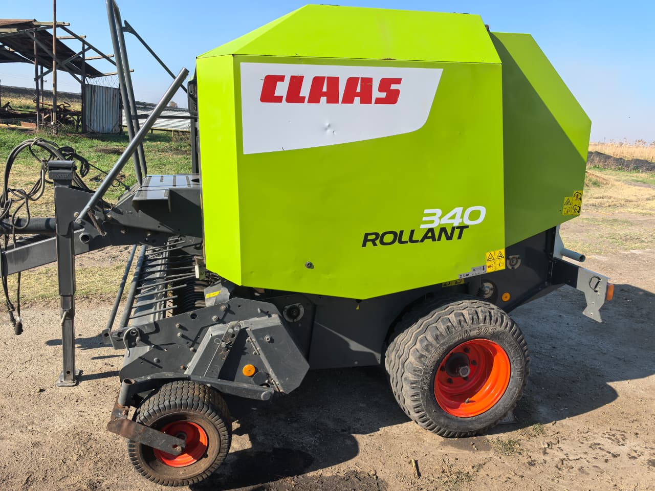 Claas 340 net baler