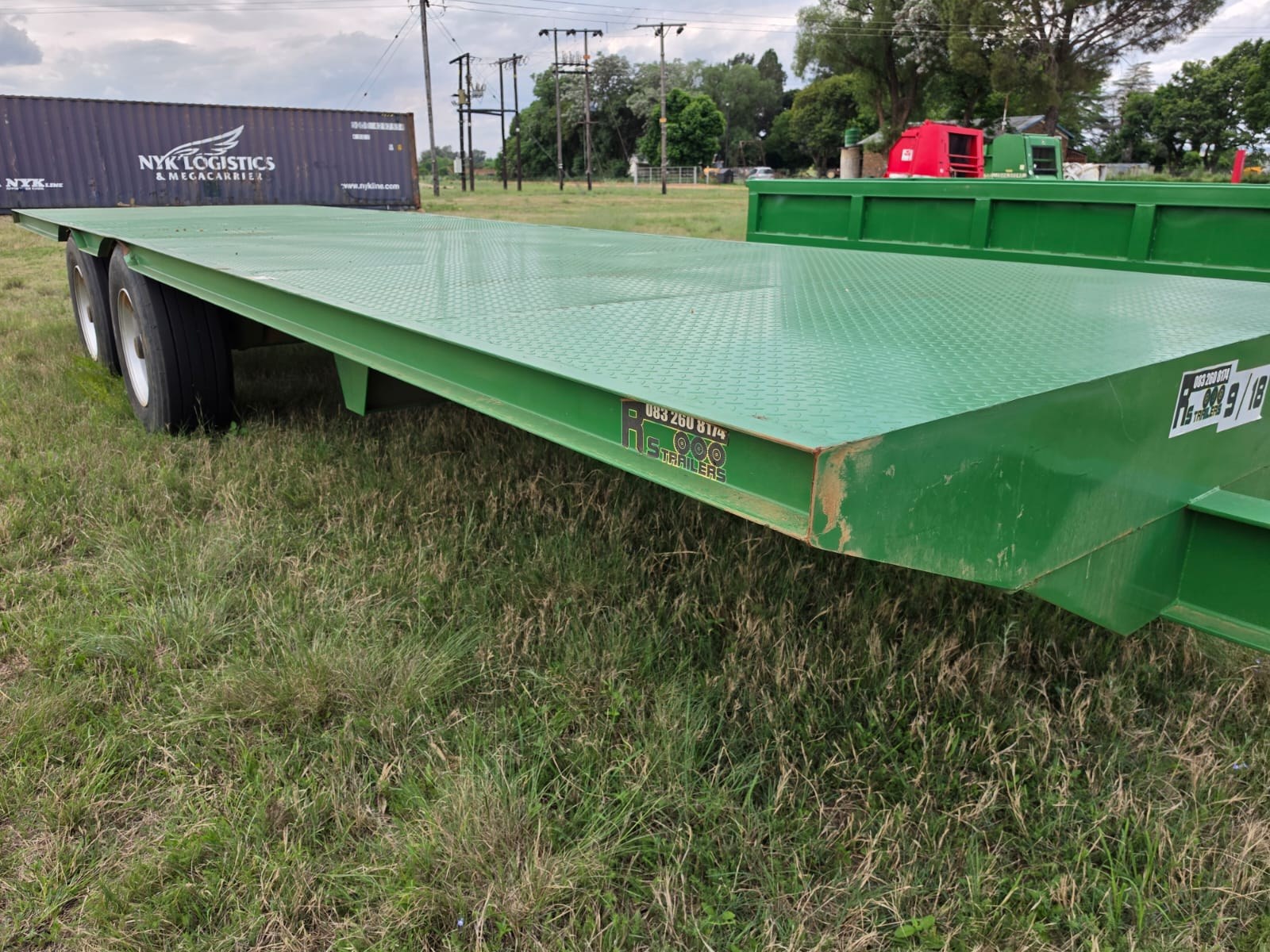9 metre bale trailer