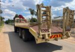 Mercedes Benz V-Series Double diff rigid Beavertail with ramps and crane
