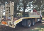 Mercedes Benz V-Series Double diff rigid Beavertail with ramps and crane
