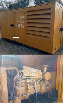 Caterpillar 300kva Silent Genset