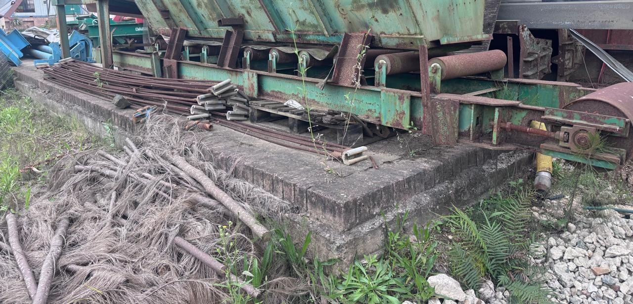 Telesmith 14-24 Secondary Jaw Crusher Complete with Frame Motor and Conveyer