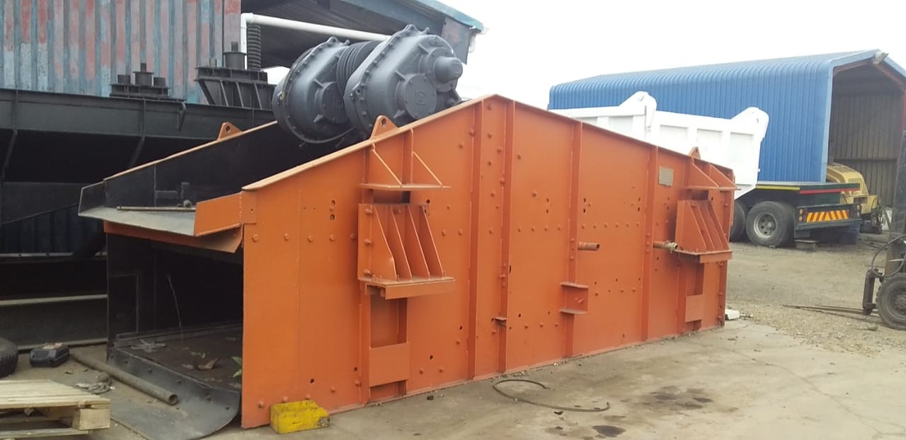 Telesmith 14-24 Secondary Jaw Crusher Complete with Frame Motor and Conveyer